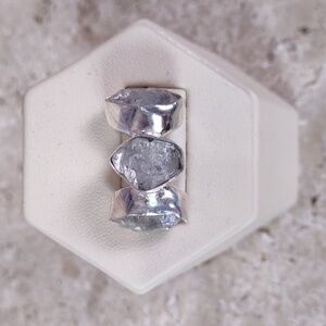 Herkimer Diamond/Sterling Silver Ring